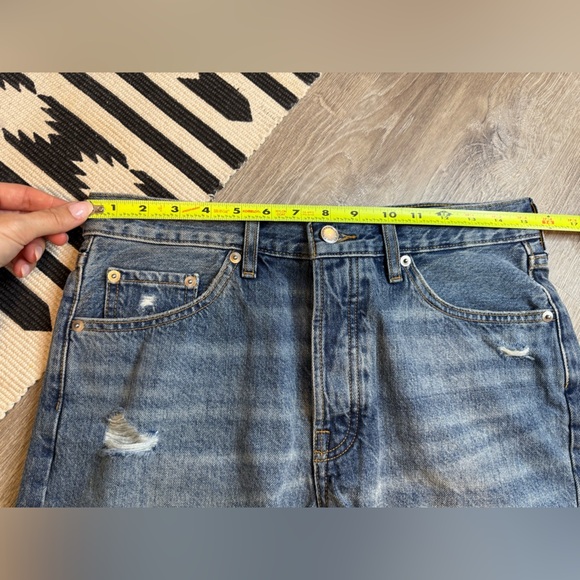 Everlane Relaxed 90s Shorts Organic Cotton Size 27 - Picture 5 of 11